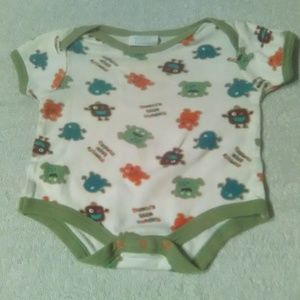Boys By Bon Bebe Onesie Size 6-9 Months